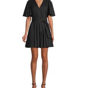 Black Halo Keeno Belted Dress - XS